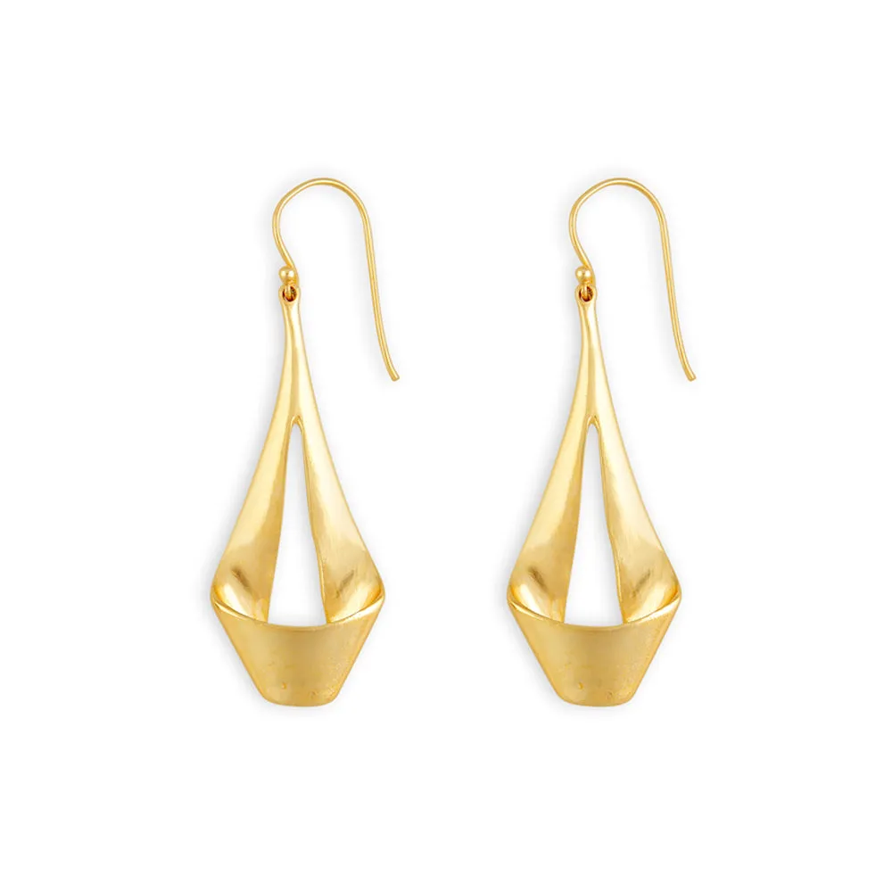 Taragon Gold Tone Earrings