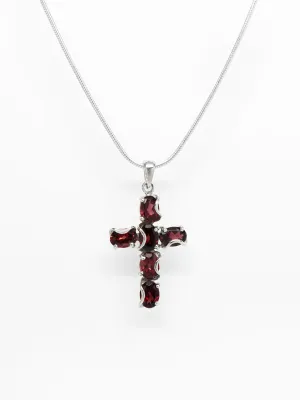 Tenrai Pendant Red Garnet