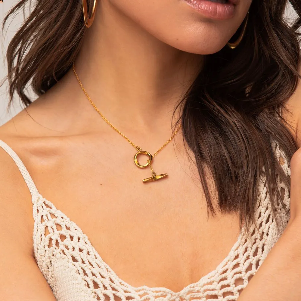 Twist Lariat Necklace