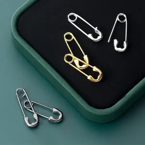 Unique Minimalist Paper Clip Earrings - One pair