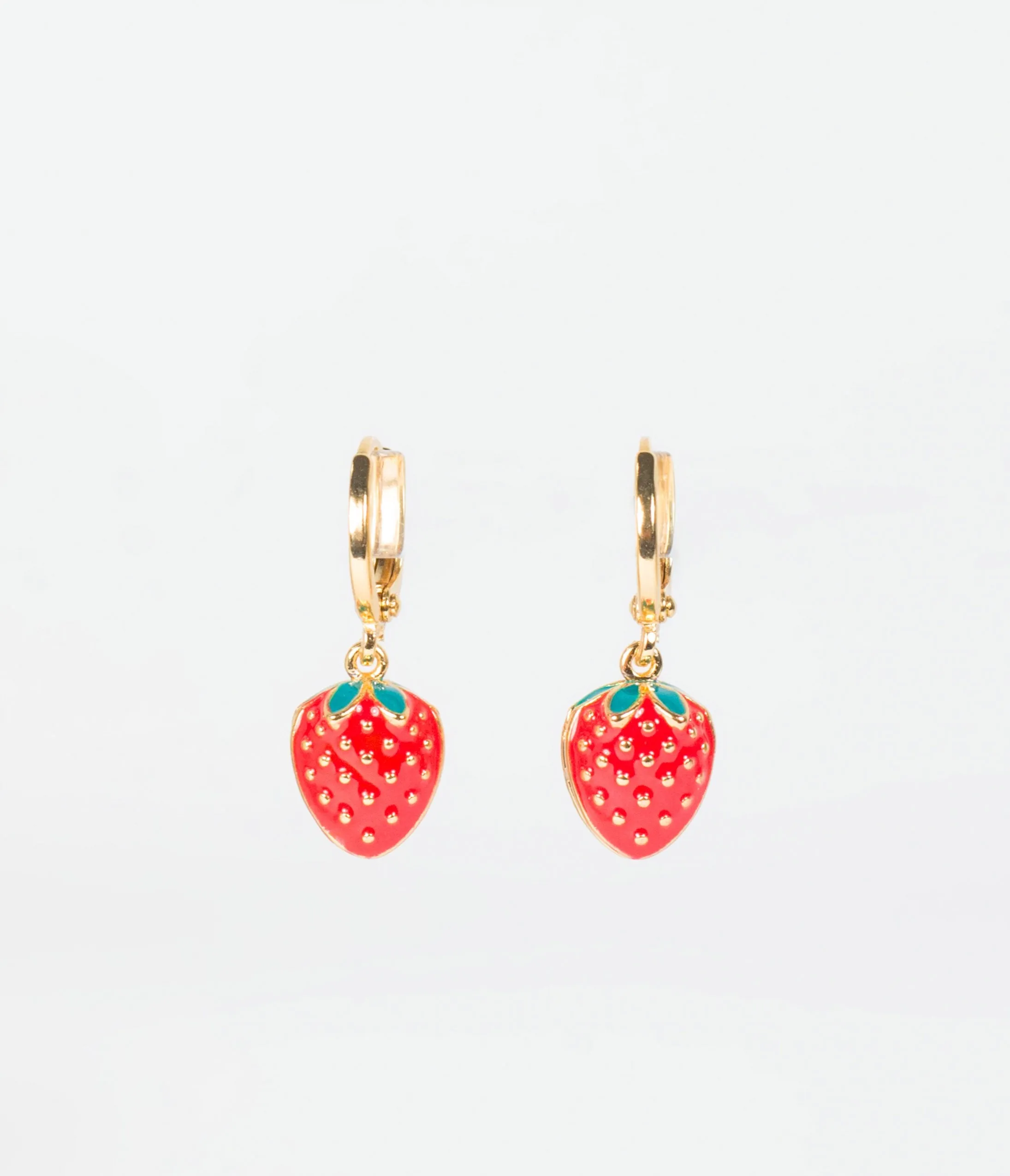 Unique Vintage Strawberry Drop Earrings